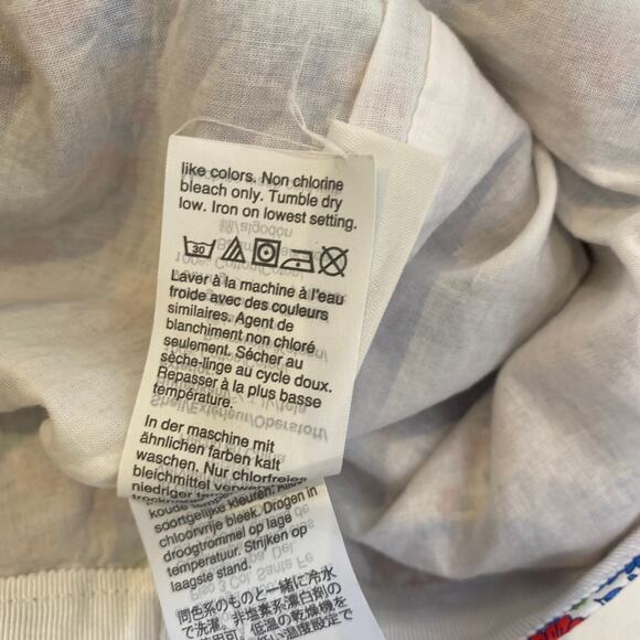 J. Crew Liberty Fabric Floral Trumpet Hem Midi Skirt EUC Sz 14 Cotton - Picture 7 of 10